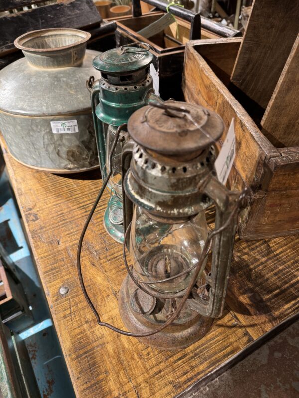 Gammel olje lampe