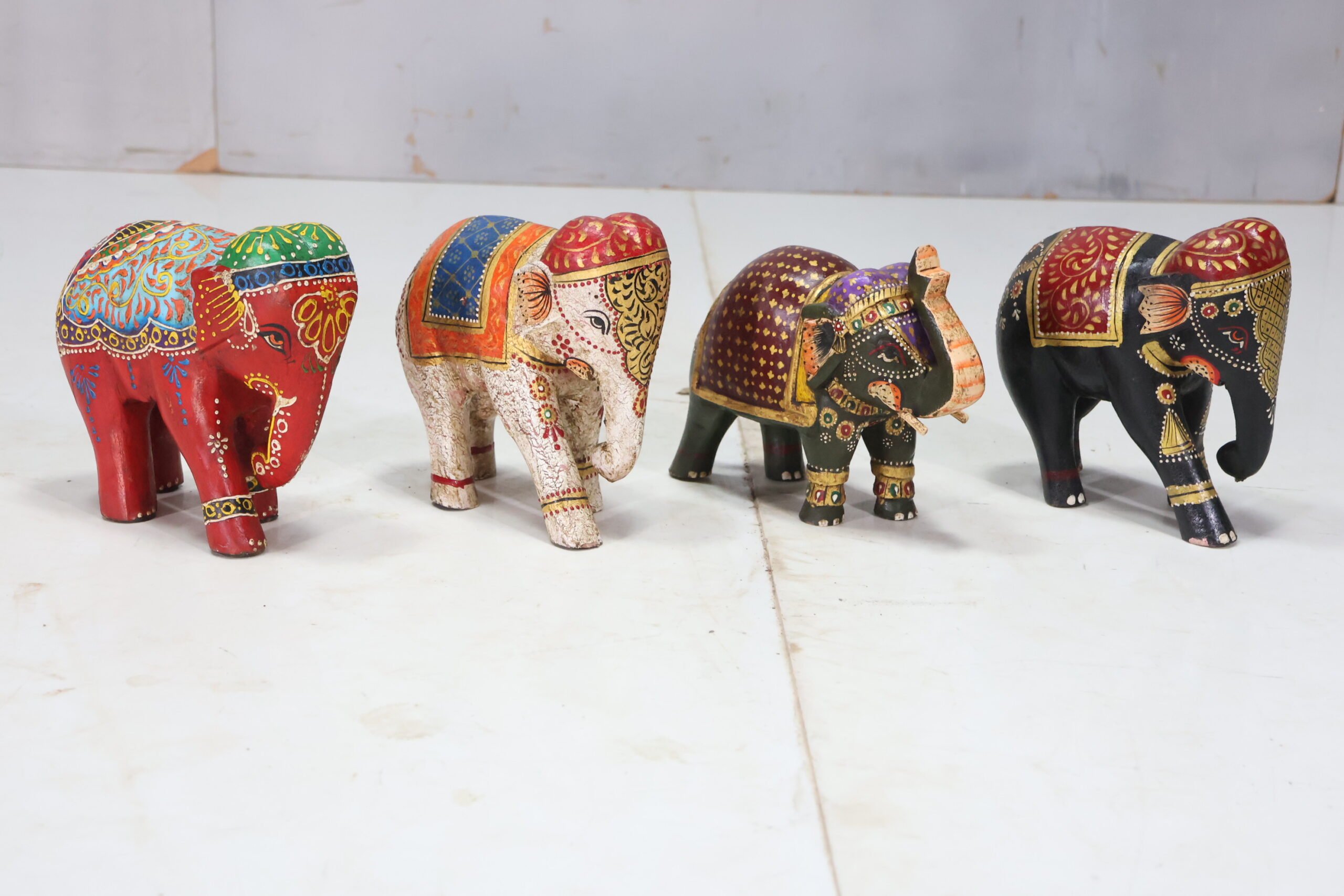 Håndmalte elefant - Bilde 6