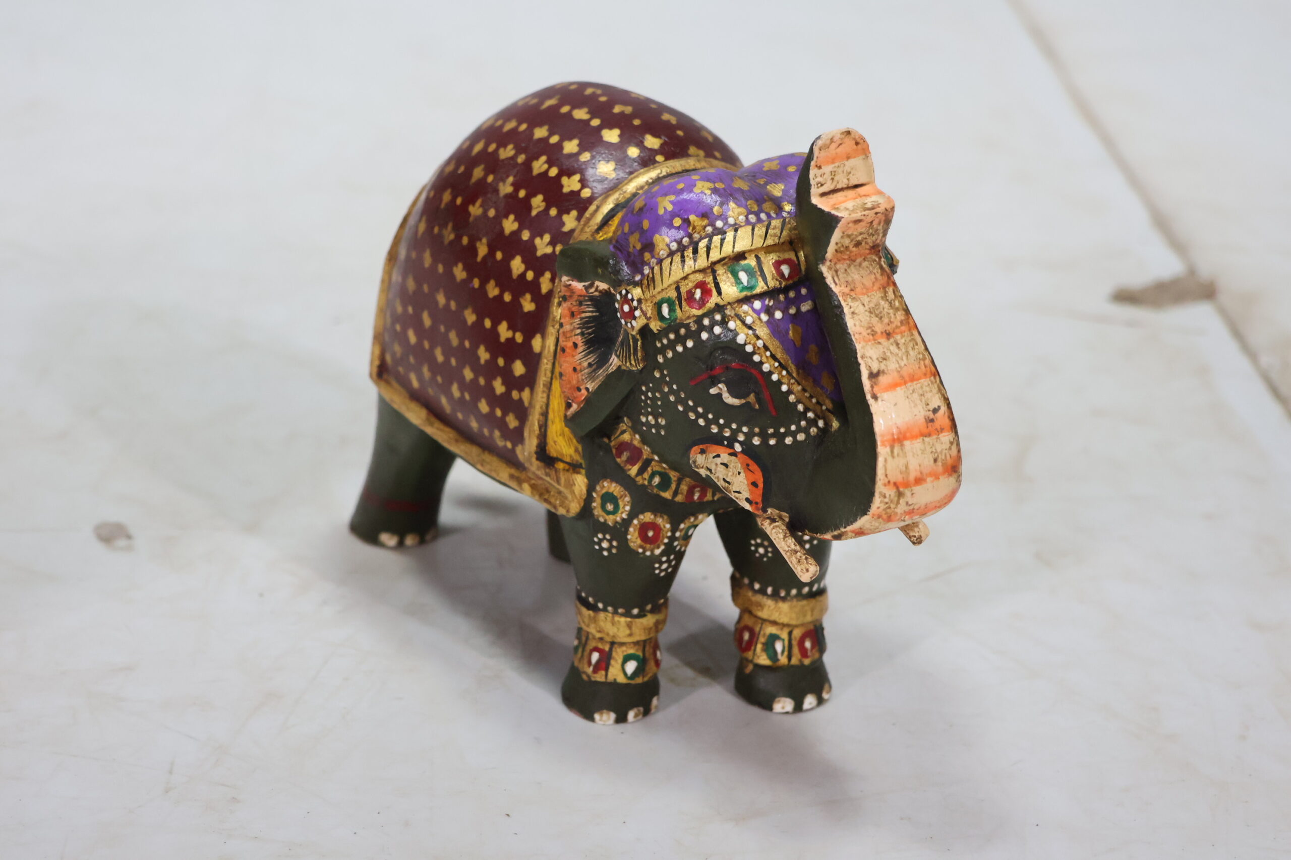 Håndmalte elefant - Bilde 9